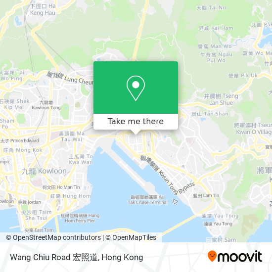 Wang Chiu Road 宏照道 map