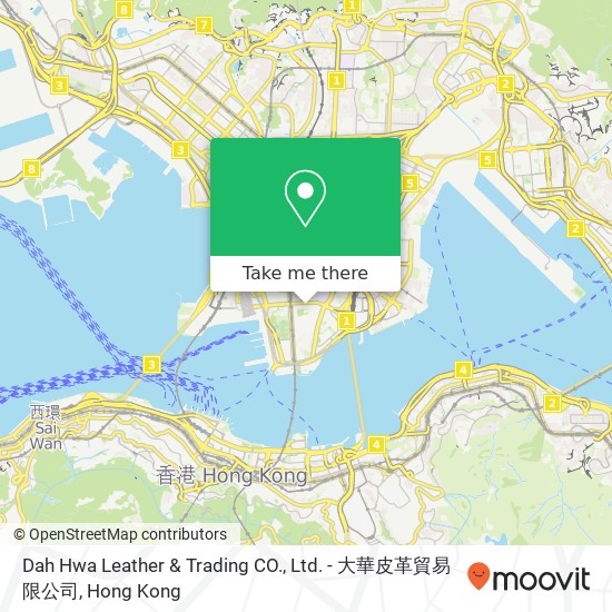 Dah Hwa Leather & Trading CO., Ltd. - 大華皮革貿易限公司 map