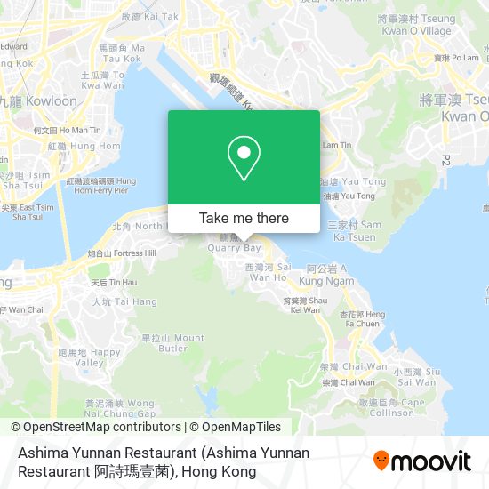 Ashima Yunnan Restaurant地圖