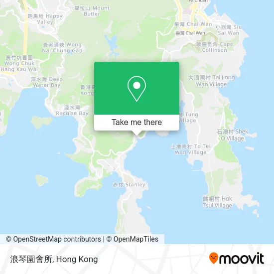 浪琴園會所地圖