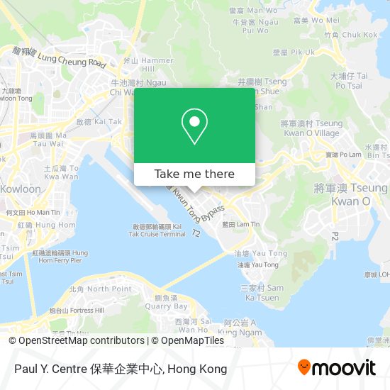 Paul Y. Centre 保華企業中心 map