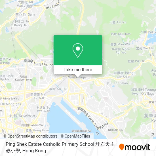 Ping Shek Estate Catholic Primary School 坪石天主教小學 map