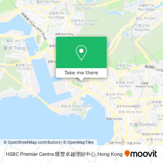 HSBC Premier Centre 匯豐卓越理財中心 map