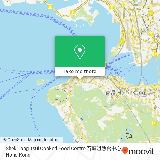 Shek Tong Tsui Cooked Food Centre 石塘咀熟食中心 map