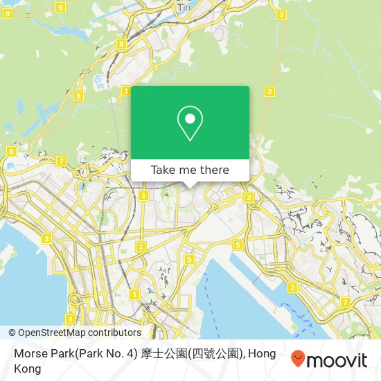 Morse Park(Park No. 4) 摩士公園(四號公園) map