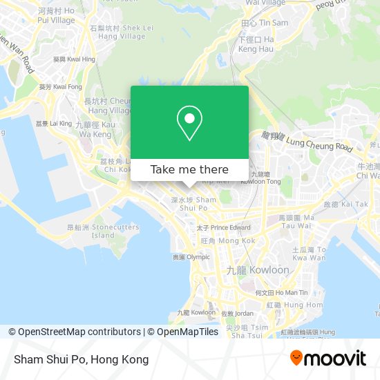 Sham Shui Po map