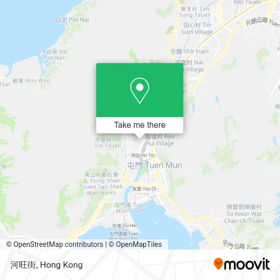 河旺街 map