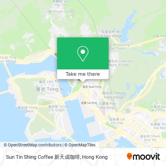 Sun Tin Shing Coffee 新天成咖啡 map