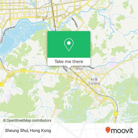 Sheung Shui地圖