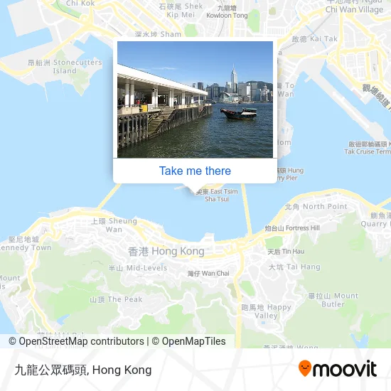 九龍公眾碼頭 map