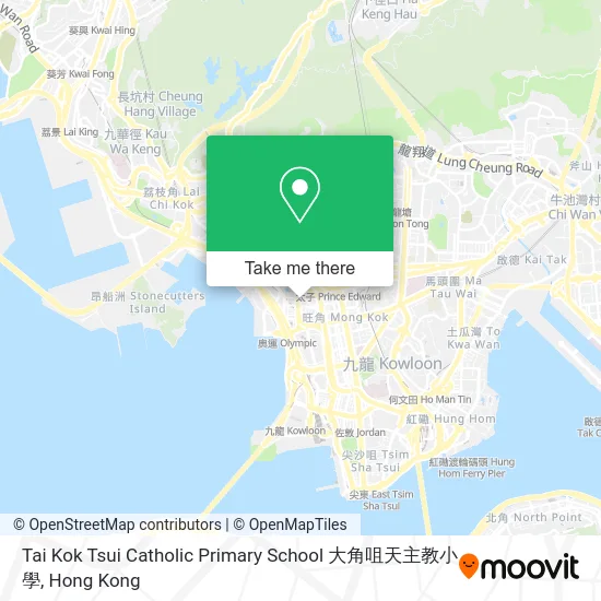 Tai Kok Tsui Catholic Primary School 大角咀天主教小學 map