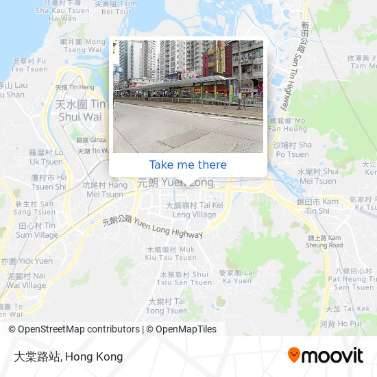 大棠路站 map