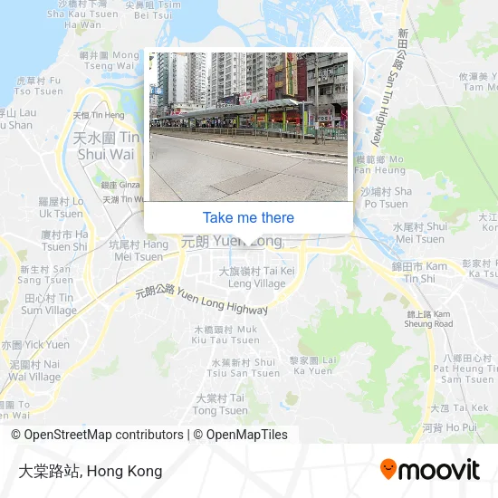 大棠路站地圖