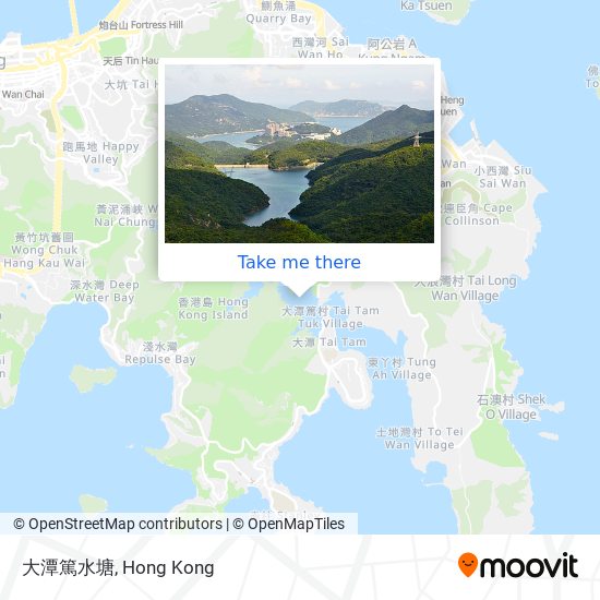 大潭篤水塘 map