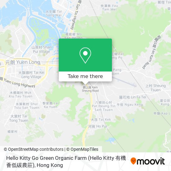 Hello Kitty Go Green Organic Farm (Hello Kitty 有機薈低碳農莊) map