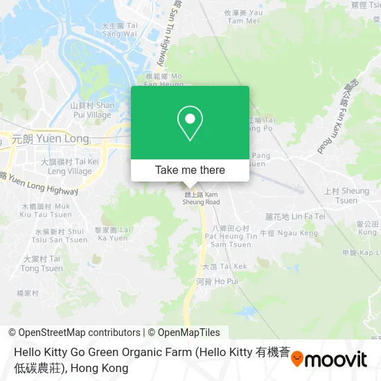 Hello Kitty Go Green Organic Farm (Hello Kitty 有機薈低碳農莊) map