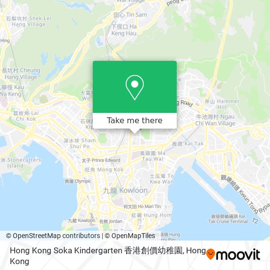 Hong Kong Soka Kindergarten 香港創價幼稚園 map