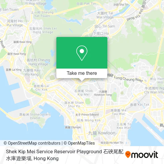 Shek Kip Mei Service Reservoir Playground 石硤尾配水庫遊樂場地圖