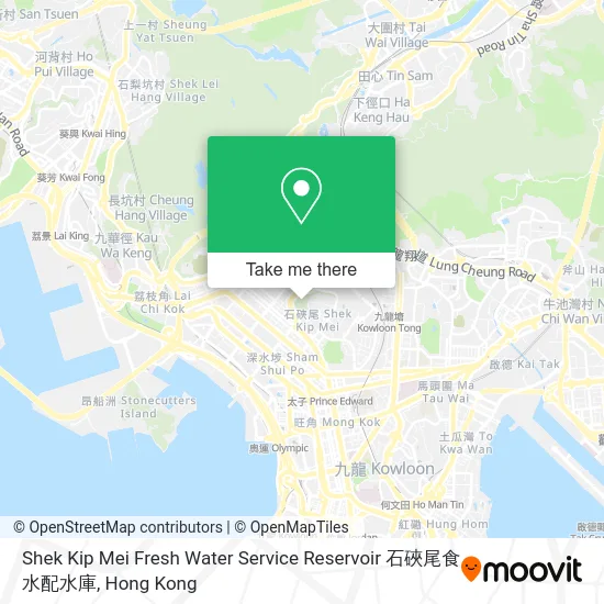 Shek Kip Mei Fresh Water Service Reservoir 石硤尾食水配水庫 map