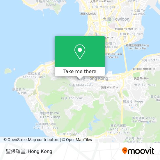 聖保羅堂 map