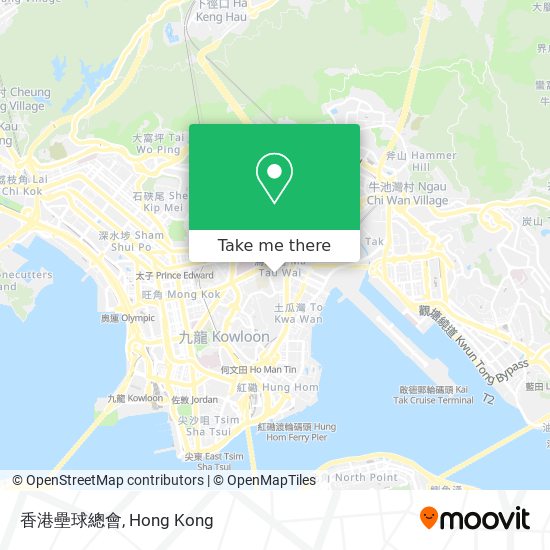 香港壘球總會 map