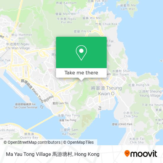 Ma Yau Tong Village 馬游塘村 map