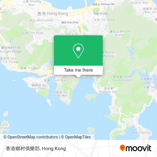 香港鄉村俱樂部 map