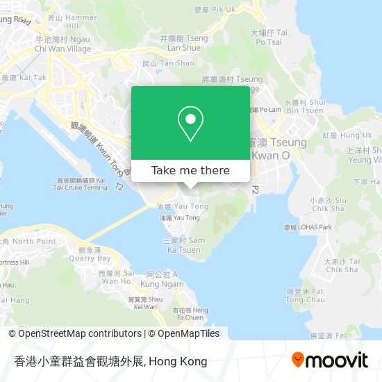 香港小童群益會觀塘外展 map