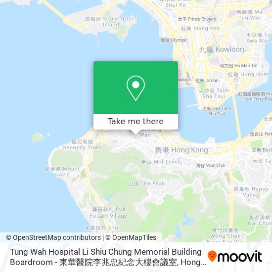 Tung Wah Hospital Li Shiu Chung Memorial Building Boardroom - 東華醫院李兆忠紀念大樓會議室 map