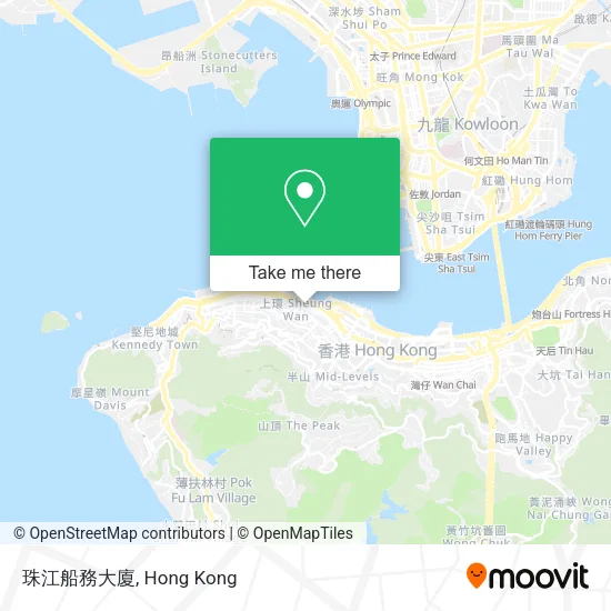 珠江船務大廈地圖