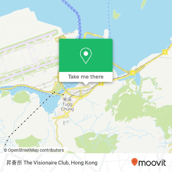 昇薈所 The Visionaire Club map
