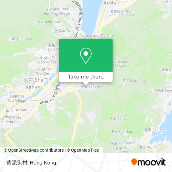 黄泥头村 map
