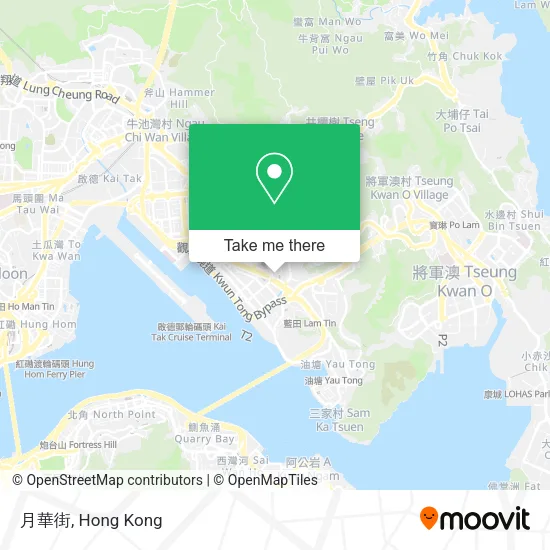 月華街地圖