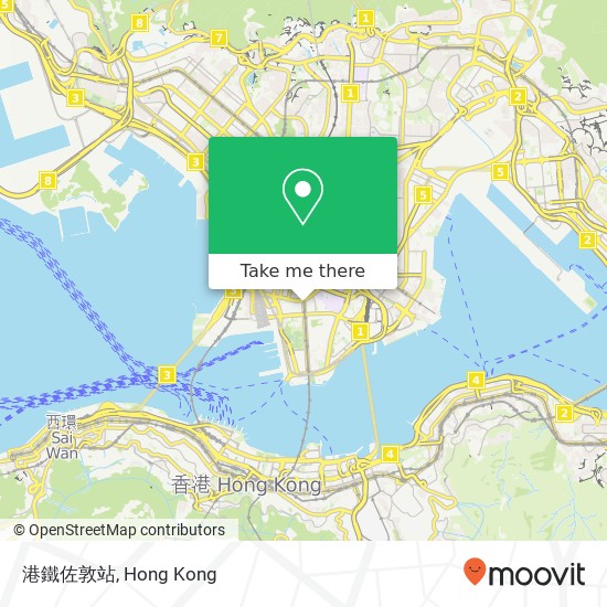 港鐵佐敦站 map