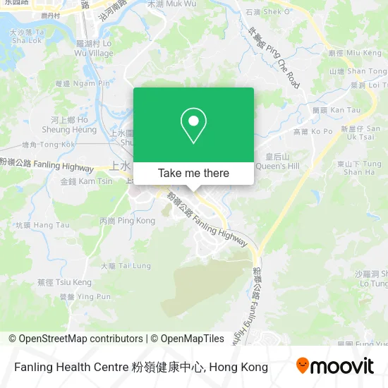 Fanling Health Centre 粉嶺健康中心地圖