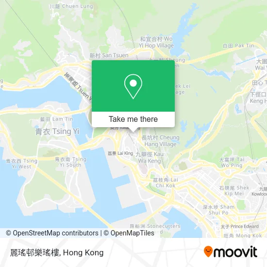 麗瑤邨樂瑤樓地圖