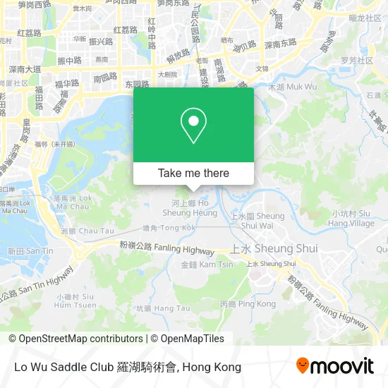 Lo Wu Saddle Club 羅湖騎術會 map