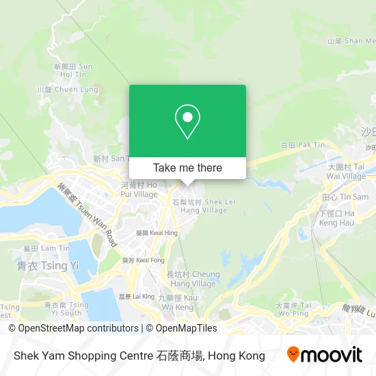 Shek Yam Shopping Centre 石蔭商場 map