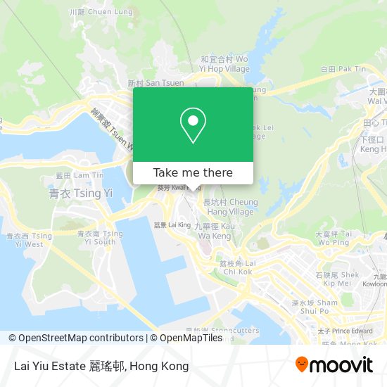 Lai Yiu Estate 麗瑤邨 map