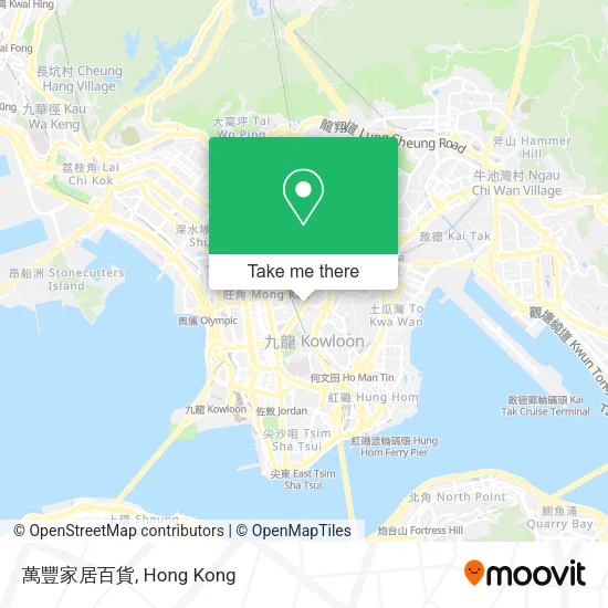 萬豐家居百貨地圖