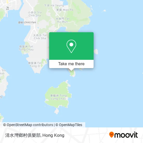 清水灣鄉村俱樂部 map