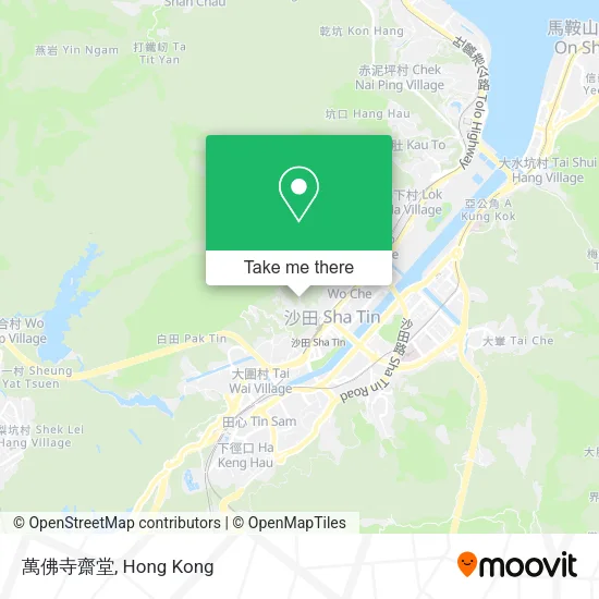萬佛寺齋堂 map
