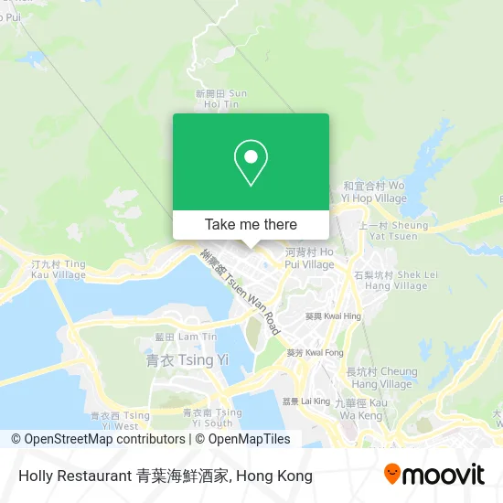 Holly Restaurant 青葉海鮮酒家 map