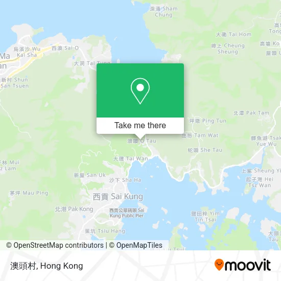 澳頭村地圖