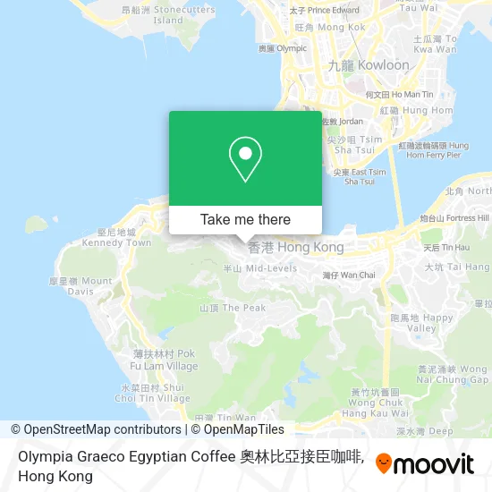 Olympia Graeco Egyptian Coffee 奧林比亞接臣咖啡 map