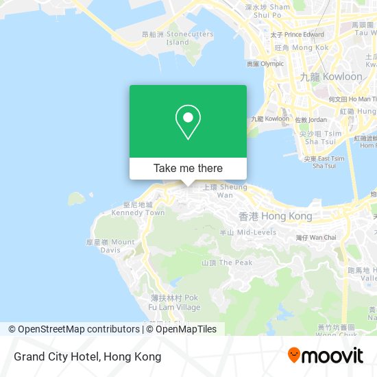 Grand City Hotel map