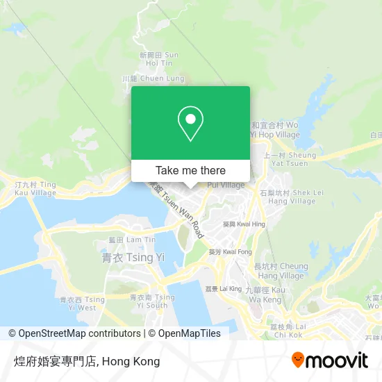 煌府婚宴專門店地圖