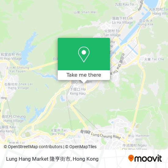 Lung Hang Market 隆亨街市 map