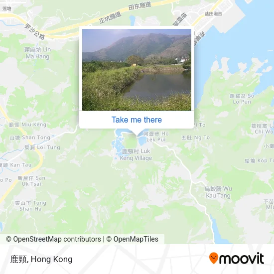 鹿頸 map