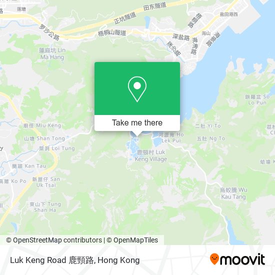 Luk Keng Road 鹿頸路 map